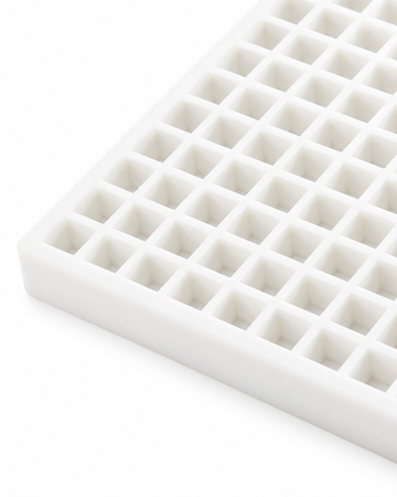 Molde de gomitas en forma de cubo de 2,9 ml - 391 cavidades