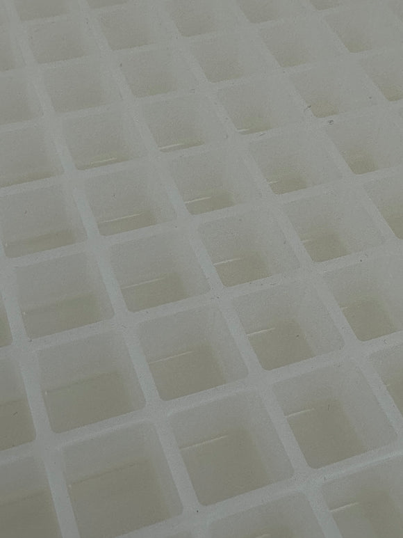 2ml de moho de goma de cubos - 520 cavidades