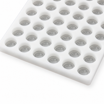 Molde de gomitas con cara sonriente de 4 ml - 140 cavidades