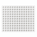 4mL smiley face gummy mold cavity detail