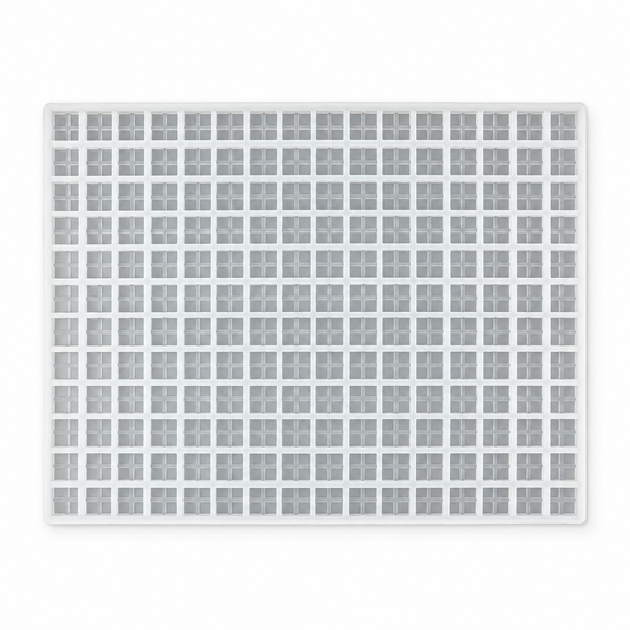 Molde de goma de ladrillo de 6 ml - 204 cavidades