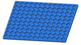 3.3mL smiley face coin silicone gummy mold alternate view