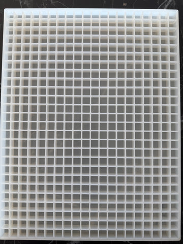 2ml de moho de goma de cubos - 520 cavidades