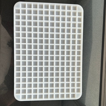 Molde de goma cuadrada de 4.6 ml - 200 cavidades - 0