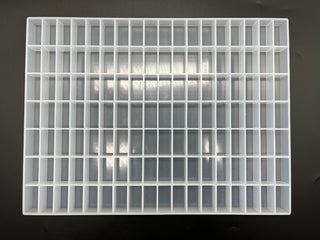 Molde de goma rectangular de 20 ml - 119 cavidades