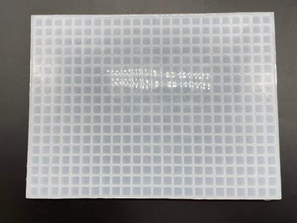 1,5 ml de molde de gommia de silicona cuadrada - 432 cavidades